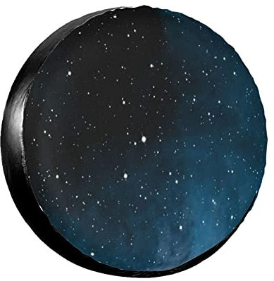 747 Autoreifen Deep Space Star Field Hintergrund Wasserdicht Autorädertaschen Polyester Reifenschutzhülle Für SUV Auto Trailer 16inch