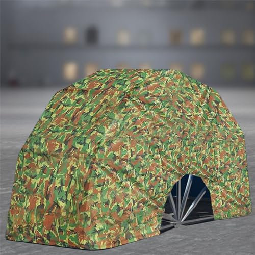 Garage pliable pour moto - Abri de jardin semi-automatique pliable pour voiture, facile à installer et à ranger, ventilé et respirant - Abri de vélo pour moto