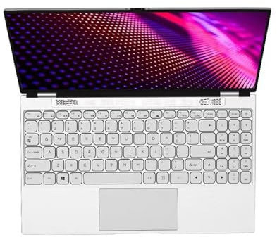 Laptop a doppio schermo Laptop da gioco con touch screen IPS da 15,6 pollici da 7 pollici Notebook con apertura e chiusura a 180° da 16G DDR4 da 2 TB SSD,Singlescreen-16G+256G