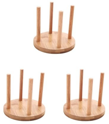 NeaxgeandX 3 Set Tassenspender, Aufbewahrungs-Organizer, stabil, tragbar, für Party, Haushalt, Theke, 1 Schlitz, 10 cm