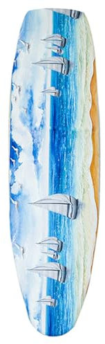 BUETPOX Neu Premium-Bügelbrettbezug Für Schnelles Und Einfaches Bügeln, Komfortpolster, Ironing Board Cover, Bezug Für Dampfbügelstation, Einfache Passform, Zum Schutz des Bügelbretts(Blue A)
