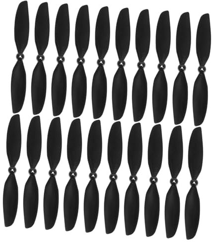 HEMOTON 10paare Kunststoff Propeller Drehbare Flugzeug Ersatzteile Spielzeug Flugspielzeug Zubehör Für Rc Flugmodelle