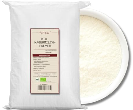 Kamelur Bio Magermilchpulver (25kg) Großgebinde - GGB Milchpulver aus deutscher biologischer Landwirtschaft