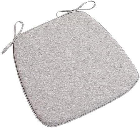 Brigtviee Sitzpolster Stuhl 4/2/1 Er Set, U-FöRmige Kissen FüR StüHle,Stuhlkissen rutschfest, 45x42cm,Waschbar Halbrund Kissen Mit Abnehmbarem Bezug FüR StüHle Im BüRo Outdoor Indoor,I,1 PCS