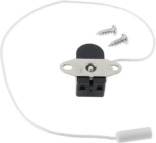 Interrupteur de ventilateur de plafond, interrupteur à chaîne de traction, mini interrupteur à cordon de traction, interrupteur à fil de traction for lampe murale, cordon de traction universel for out