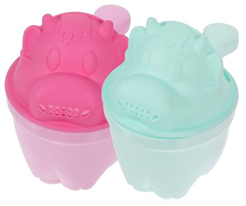 GOOHOCHY 2piezas Taza De Champú Para Lavar El Cabello Vaso Para Ducha y Shower Para Champú y Enjuague