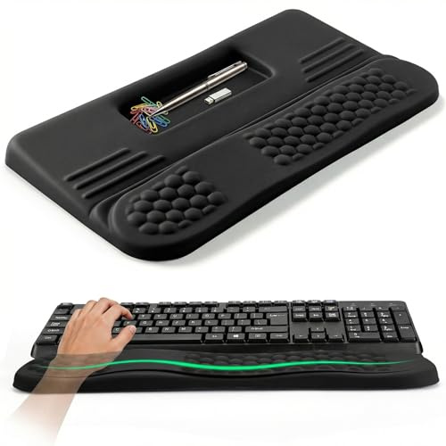LIMOUS Premium Keyboard Stand with Wrist Rest, 17.3×9.8