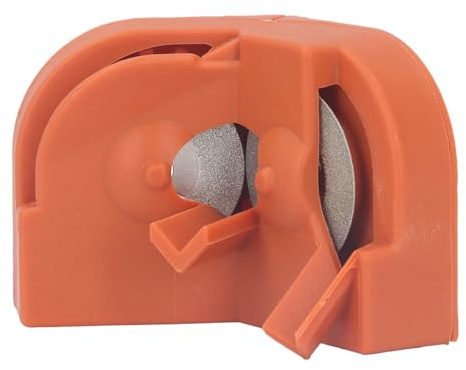 RASTKY Multipurpose Impact Drill Bit Sharpener Twist Portable Grinding Sharpener Durable ABS Material for Hard Alloy 3 Flutes for Enthusiasts