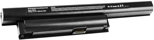 Batternix 58Wh Laptop-Akku VGP-BPS22 BPS22 VGP-BPS22A VGP-BPL22 VGP-BPS22/A Remplacement für Selected für Sony VAIO Notebook 6-Cell 5200mAh Hohe Leistung