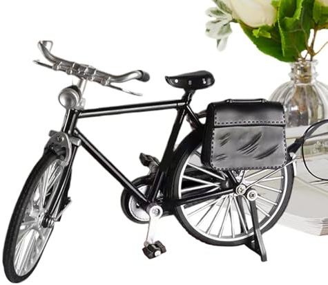 Generisch Miniatur Fahrrad Spielzeug | DIY Sammler Metallbaukasten aus Aluminiumlegierung,DIY Fahrrad-Modellbausatz für Kinder,für Kinder und Sammler Zuhause Büro Schule Bücherregal Schreibtisch