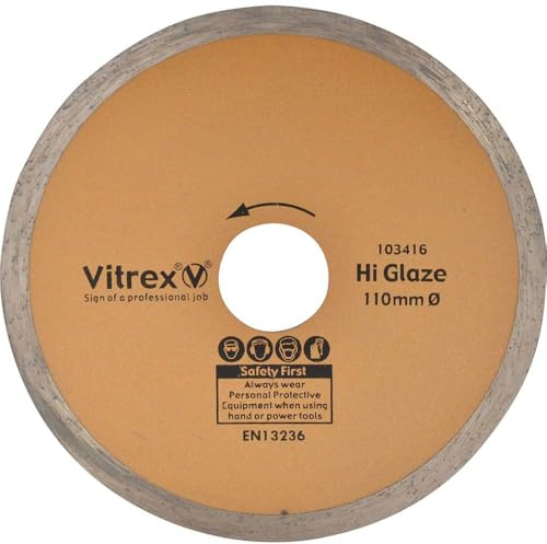 Vitrex VIT103416 110mm Diamond Hi Glaze Blade