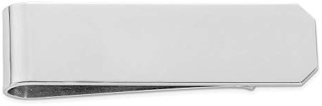 JewelryWeb Sterling Silber Rhodium Versilbert Geld Clip