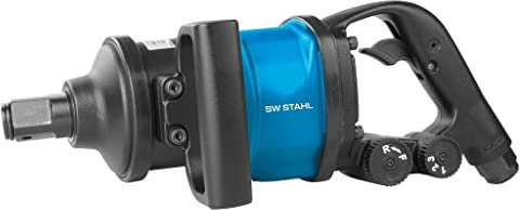 SW-Stahl S3279 Druckluft-Schlagschrauber I Vierkant 1 Zoll I max. Lösedrehmoment 3800 Nm I kurze Antriebsspindel I Werkstatt Druckluftwerkzeug