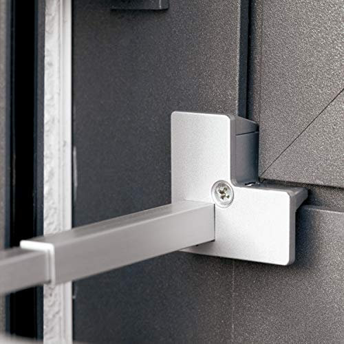 Gärtner Pötschke Blumenkastenhalterung Klemmfix Fensterhalterung Grau