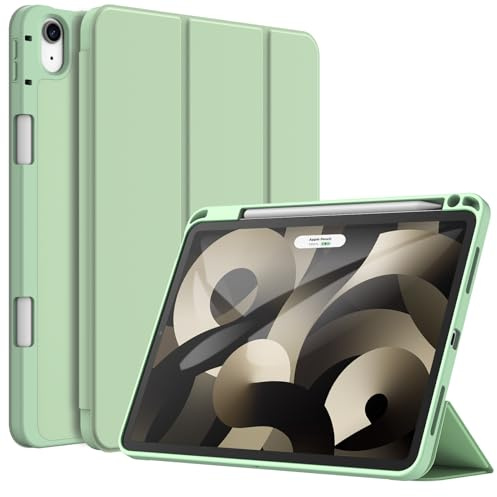 JETech Hülle für iPad Air 11 M4/M3/M2 & Air 5/4 10,9, Matcha Grün