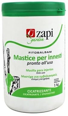 Mastic pour greffes et taille | Pâte cicatrisante cicatrisante antibactérienne pour plaies pour plantes, arbres, arbustes, bonsaïs (1 KG)