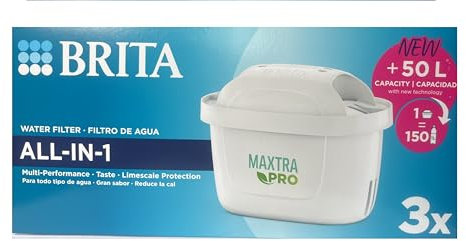 Brita Maxtra All in One Filter Cartridge, 3pcs