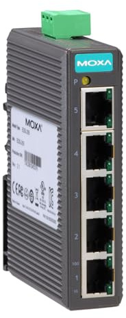 digitX EDS 205 Moxa - Commutateur industriel non géré avec 5 ports Ethernet