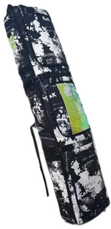BUUNHI Skitasche Skitasche für Transport mit Rollen, gepolsterte Snowboard-Tragetasche, Snowboard-Tasche Skisack(Gray)