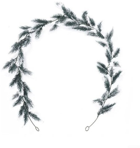Cypress and Pine Decorative Vine for Creating for STUNNING Holiday Displays at Home (rattan)