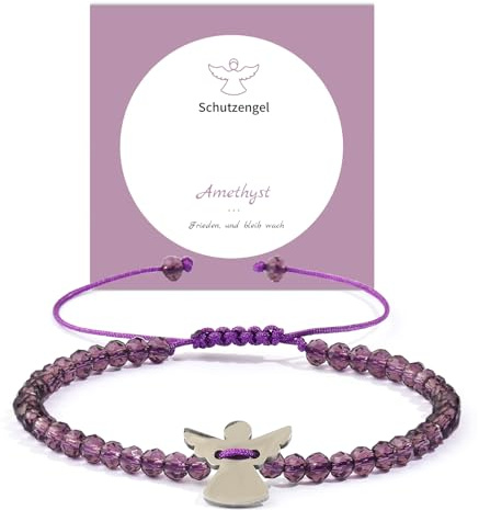 WGXIA Armband für Damen, Glücksarmband, Freundschaftsarmband, Muttertagsgeschenk für Mama, Schmuck Freundschaft Geschenke für Frauen, Armband Damen