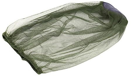 Bonnet à Filet Anti-Insectes Vert 8 Pièces en Tissu Mesh pour Camping