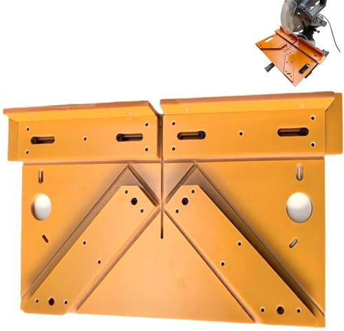 45-Degree Angle Cutting Guide for Door and Window Frame Cladding, Portable Mitre Box and Saw Set, Alloy Sawing Miter Angles Cutting Tool (8mm)