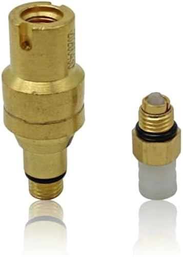 MEXWLOP Air Valve Risidual Pressure Valve with M8 Air Suspension Shock Strut Air Fitting Connector, for Mercedes, S-Class W220 S320 S350 S430 S500 2203202338 2203205013 air suspension dust boots(BLACK