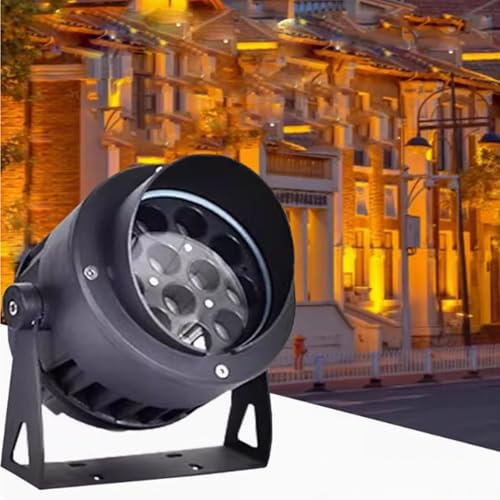 Projecteurs LED Rotatifs D'extérieur - Projecteur Extérieur, Projecteur À Faisceau LED AC 220V, Éclairage D'extérieur Réglable Et Étanche IP65 Pour Jardin, Arbre, Éclairage De Paysage À LED(Blue,36W)