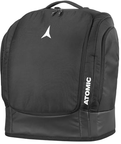 ATOMIC Redster Pack 60 l, borsa per scarponi da sci di alta qualità con scomparto per casco, zaino impermeabile in tessuto di poliestere 600D, borsa da sci imbottita con scomparto per bevande e