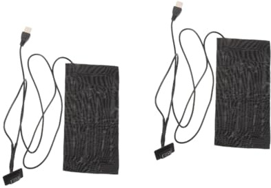 TOYANDONA 2 Stück USB Heizmatte für Pflanzen Einstellbare Temperatur Effiziente Wärmeunterstützung für Keimung und Wurzelbildung für Indoor Pflanzen Gemüse