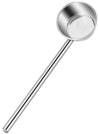 iplusmile Mestolo in Acciaio 304 Manico Lungo 16 Cm Capacità 1300 Ml Utensile Da Cucina Resistente Alta Temperatura Per Uso Domestico Ristoranti e Mense