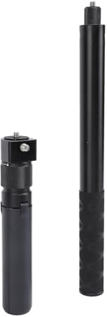 Perche à selfie professionnelle extensible pour accessoires de caméra d'action X4 X3 ONE X2 X RS en alliage d'aluminium robuste matériau ABS portable polyvalent photographie sport voyage