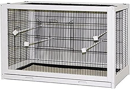 Kerbl Vogelkäfig Fips aus Holz, 100 x 50 x 60 cm, 82911