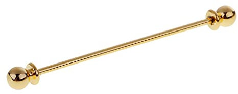 Fenteer Multi Purpose Krawatte Kragen Bar Kragen Brosche für (Farben), Gold