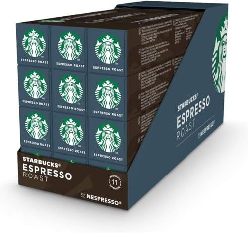 Starbucks - Espresso Dark Roast by Nespresso - 12x 10 Capsules