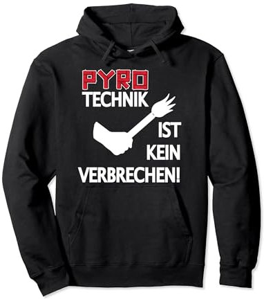 Cooles Pyrotechnik ist kein Verbrechen Feuerwerk T-Shirt Pullover Hoodie