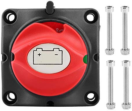 Batterietrennschalter, 12V 600A Batterietrennschalter Haupttrennschalter Zwei-Stufen-Schalter für Wohnmobil-Yacht