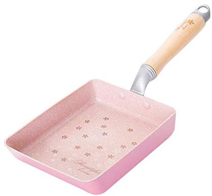 Padella Per Frittata Giapponese, Padella Per Uova Tamagoyaki Antiaderente, Padella Quadrata Giapponese Con Manico In Faggio, Padella Piccola Rettangolare 7,1 X 1,4 Pollici-A