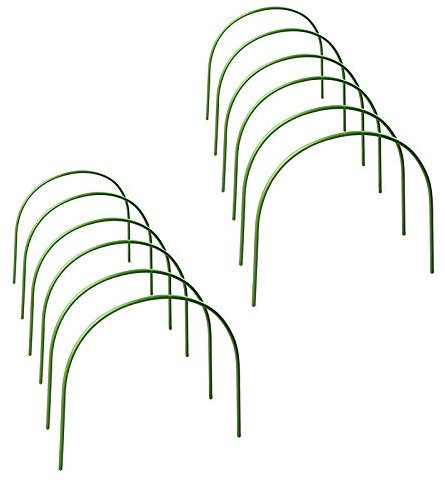 æ— 12 Pack Garden Tyres Greenhouse Tyres Durable Plant Tunnel Support Greenhouse Tunnel Gardening Propagation Frame for Garden