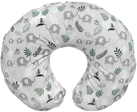 Stillhilfe für Neugeborene, ergonomische Form mit Polsterung, die den Komfort der Mutter und des Babys während der Stillzeit, zum Stillen und mit Babyflasche, maschinenwaschbar