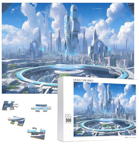 Personalised Jigsaw Puzzle,Wooden Custom Puzzle from Photo Custom Picture 300,500,1000 Pieces for Adult Kids Teens Family, Wedding, Graduation, Gift (300 Pieces)