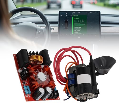 lvifloae DC12‑30V ZVS Bobina Flyback Driver Boost Bobina ad Alta Tensione Scheda di Riscaldamento Trasformatore Flyback per Generatore Marx