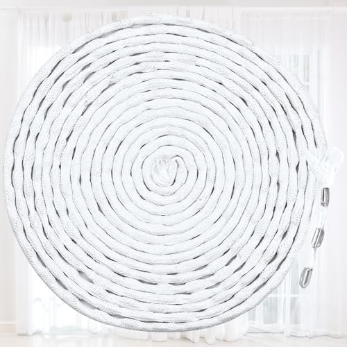 WiDream 500g Bleiband für Gardinen, 10M bleiband für gardinen schwer Outdoor, Vorhang Bleiband Schwer für Vorhänge Gardinen Stoffe Moskitonetz (50g/M)