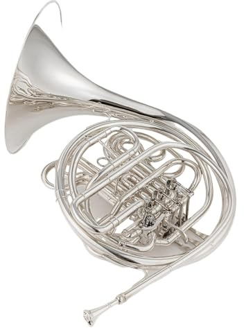 Bb Waldhorn Waldhorn B Stimmung F Stimmung Melodie Zweireihig Vier Tasten Professionelles Blechblasinstrument Mit Koffer