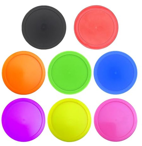 harayaa 8pcs Air Hockey Pucks for Childre