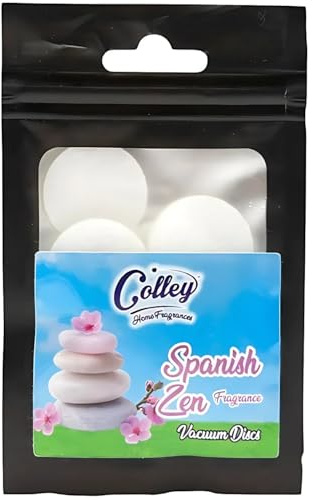 Colley Home Fragrances Spanish Zen Fragrance Vacuum Freshener Discs Bag Long Lasting Scent for Vacuums Freshener-Discs - Scented Disc Bag