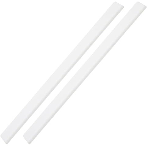 ARTSEWPLY 2pcs Window Squeegee Replacement Rubber Strips Flexible Refill for Shower Car Cleaning Accessories for Glass Wipers