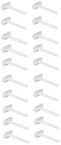 Anneome 50 Pezzi Rasoio Usa e Getta per Design Doppia Accessori Viaggio per Depilazione Ascelle e Braccia Colore Bianco Strumenti per Rimozione Adatti Tutti