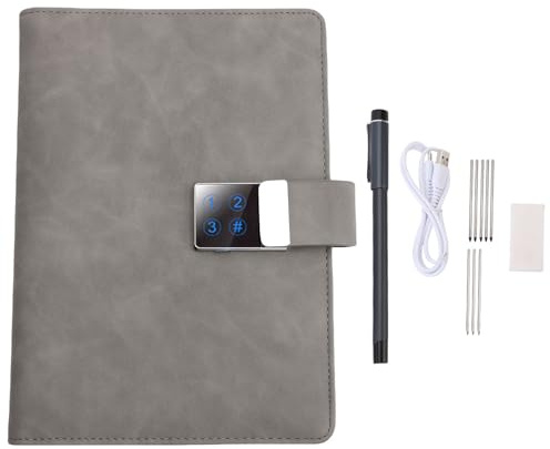 Yosoo Health Gear Smart Pen and Notebook, Smartpen Writing Set, Digital Pens for Note Taking, Real Time Sync Time Synchronization Digitization, Storing Sharing Notes, Set Digitizing, Storing,